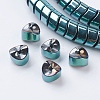 PVD Vacuum Plating Electroplate Non-magnetic Synthetic Hematite Beads Strands G-F534-B03-1