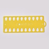 Plastic Embroidery Thread Plate DIY-WH0152-21E-1