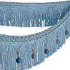 6M Polyester Tassel Lace Trim OCOR-OC0001-51B-1