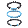 Stretch Bracelets Set for Girl Women BJEW-JB06889-1