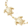 Turtle 304 Stainless Steel Slider Bracelets BJEW-JB13454-3