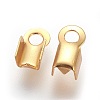 Ion Plating(IP) 304 Stainless Steel Folding Crimp Ends STAS-P227-02G-01-1