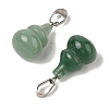 Natural Green Aventurine Pendants G-B127-03P-12-3