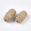 Handmade Woven Beads WOVE-T006-142A-2