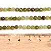Natural Green Garnet Beads Strands GG-CBA77FB-B11-4mm-4
