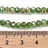 Electroplate Glass Beads Strands LS-EGLA-A034-T4mm-J05-4