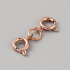 Stainless Steel Double Spring Ring Clasps STAS-WH0036-16RG-2