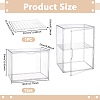 PET Minifigures Display Case ODIS-WH0086-205-3