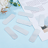 40Pcs Aluminum Blank Name Cards DIY-DC0003-12P-5