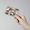 Rectangle PVC Plastic Waterproof Card Stickers DIY-WH0432-102-5