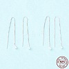 925 Sterling Silver Ear Thread STER-P047-09S-5