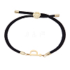 1Pc Adjustable Nylon Cord Slider Bracelets for Women BJEW-LP0001-32P-01-1