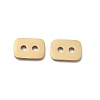 304 Stainless Steel Laser Cut Rectangle Connector Charms STAS-M111-13G-02-1