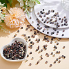 500Pcs 5 Colors Silicone Hair Coil Cuffs OHAR-SP0001-13-4