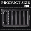 Transparent Acrylic Templates DIY-WH0580-20-2