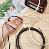10Pcs 2 Colors ABS Plastic Edge Elastic Band AJEW-FH0005-02-3