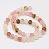 Tigerskin Glass Beads Strands G-D693-6mm-2