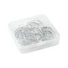 32Pcs 4 Styles Iron Huggie Hoop Earring Findings IFIN-FS0001-49B-6