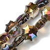 Electroplate Transparent Glass Beads EGLA-H112-04HR-02-1