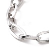 Non-Tarnish 304 Stainless Steel Cable Chain Bracelet for Men Women LS-BJEW-E031-05B-P-2