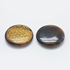 Natural Tiger Eye Pendants G-O163-D02-2