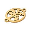 304 Stainless Steel Connector Charms LS-STAS-D013-02A-G-2