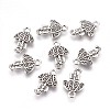 Tibetan Style Alloy Pendants X-TIBEP-R155-AS-LF-1