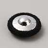 Iron with Cloth Buttons BUTT-WH0029-28C-2