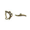 Zinc Alloy Toggle Clasps PALLOY-WH0085-95-1