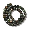 Natural Chrysoprase Beads Strands G-H298-A09-03-3