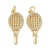 Brass Micro Pave Cubic Zirconia Pendants KK-D502-23A-G-1