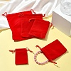 30Pcs Rectangle Velvet Pouches TP-FS0001-02D-7