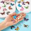 DIY Butterfly Earring Making Kit DIY-TA0006-02-7