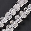 Natural Quartz Crystal Beads Strands G-C008-B02-4