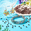 Picasso Baking Paint Glass Seed Beads SEED-TA0001-62K-7