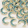 Alloy Enamel Pendants X-ENAM-N051-21B-1