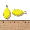 Glass Pendants G-K338-08G-11-3