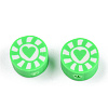 Handmade Polymer Clay Beads CLAY-T019-15E-2
