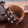 Unisex Fashion Leather Cord Bracelets BJEW-BB15521-B-8