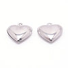 Stainless Steel Pendants STAS-WH0022-25P-1