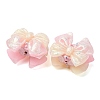 Luminous Opaque Resin & Rhinestone & Polymer Clay Beads RE-CBA1913-02F-3