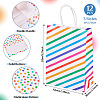 12Pcs 3 Styles Rectangle Paper Gift Bags ABAG-TA0001-84-4