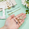 8Pcs 2 Colors 304 Stainless Steel Lobster Claw Clasps FIND-DC00001-3