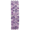   2 Strands Natural Lepidolite/Purple Mica Stone Beads Strands G-PH0002-30-7
