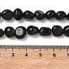 Natural Obsidian Beads Strands G-C286-A02-5