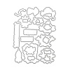 Carbon Steel Cutting Dies Stencils LS-DIY-XCP0002-32-1