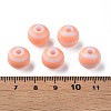 Opaque Striped Acrylic Beads LS-MACR-S373-27A-08-4