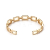 Rack Plating Brass Micro Pave Cubic Zirconia Cuff Bangles BJEW-E071-27G-2