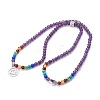 Natural Amethyst Wrap Bracelets BJEW-I273-B04-3