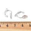 Brass Clip-on Earring Findings KK-K371-27A-P-3